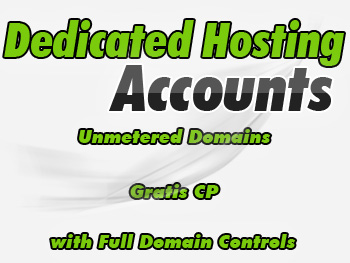 Half-priced dedicated hosting plans